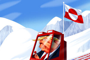 Donald Trump empurra o mundo com um limpa-neves na Gronelândia, deixando como rasto a marca dos Estados Unidos