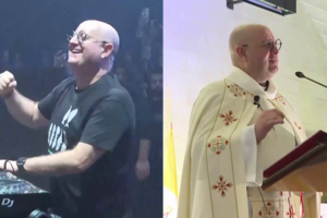 Padre Guilherme anima rave em Beirute 