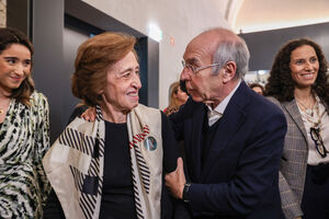 Ferreira Leite apoia Marques Mendes como Presidente da República, em Lisboa