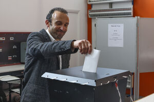 André Pestana vota nas eleições presidenciais