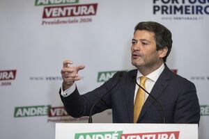 André Ventura, candidato às presidenciais