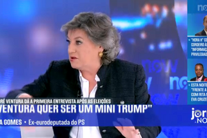 "Ventura quer ser um mini Trump": Ana Gomes