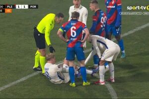 Alarme no Dragão: Froholdt faz exames médicos após jogo em Plzen