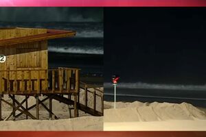 Aviso vermelho em Lisboa com ondas até 15 metros