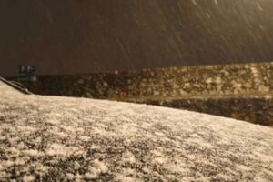 Neve chegou ao Alentejo e deixou vários locais pintados de branco