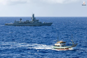 PJ atuou conjuntamente com a Marinha e a Força Aérea