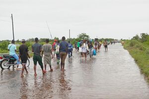 Moçambique tem sido muito afetado por cheias