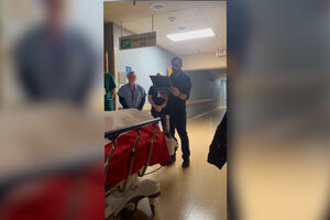 Filho de veterano partilha vídeo para homenagear enfermeiro morto a tiro pelo ICE 