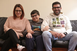 Nesta família de quatro, há três casos de PHDA, todos quantos estão na fotografia