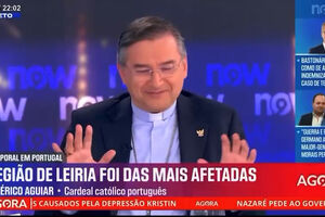 O momento em que o golo de Trubin interrompeu a emissão do NOW e “assustou” o Cardeal D. Américo Aguiar
