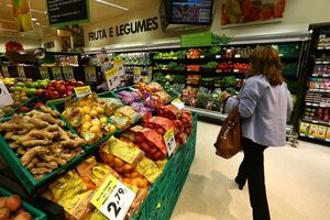frutas, legumes, alimentos, supermercado, hiper, comida