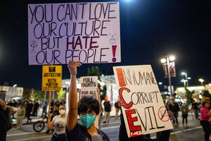 Protestos contra o ICE em Los Angeles