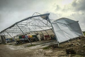 Depressão Kristin causou muitos estragos