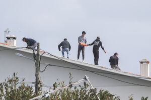 Vítimas em trabalhos em telhados