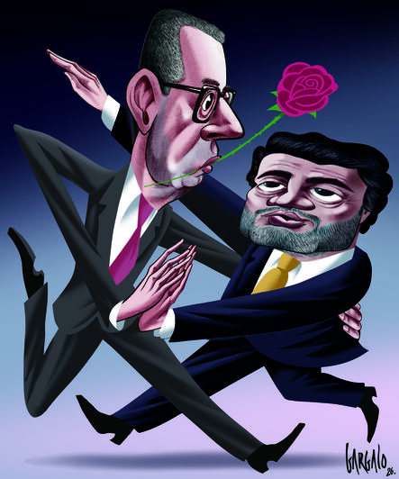 António José Seguro e André Ventura 'dançam' o tango na segunda volta das presidenciais