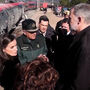 Reis de Espanha visitam local do acidente de comboios em Córdoba 