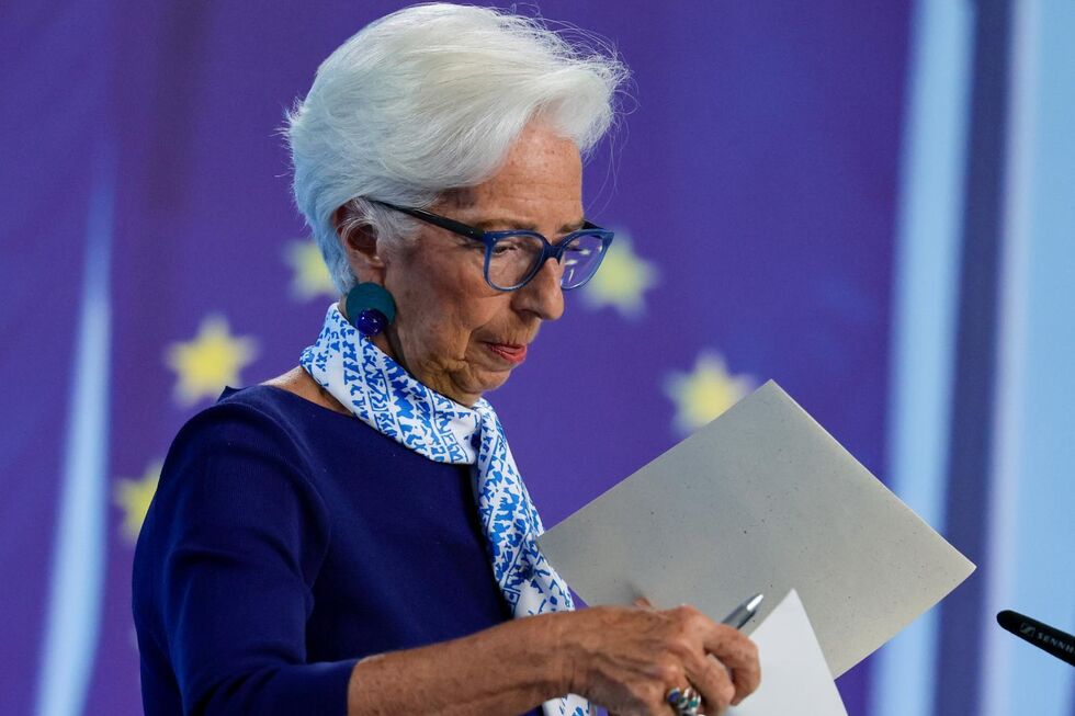 Christine Lagarde, presidente do BCE