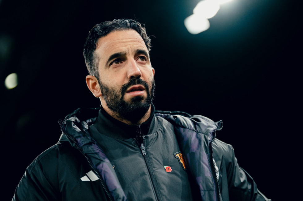 Ruben Amorim, treinador do Manchester United