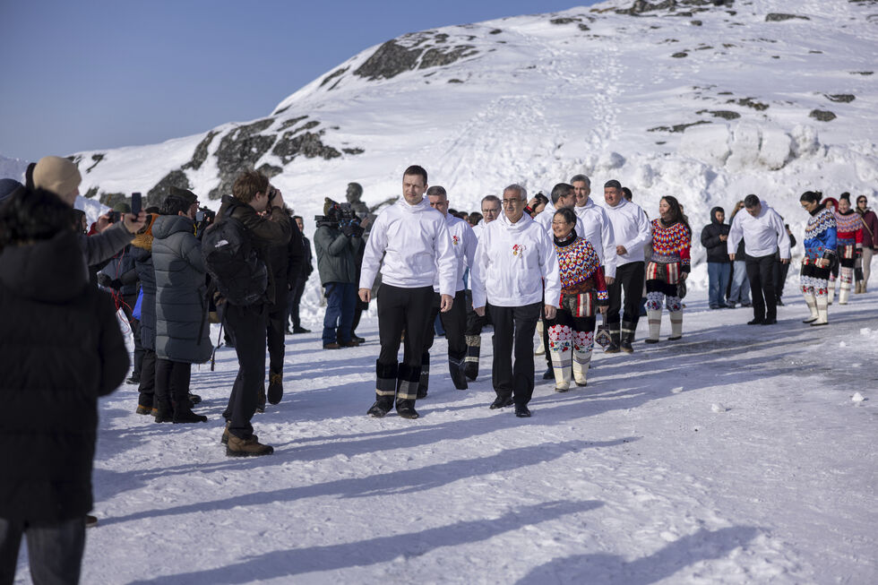 Delegações da Gronelândia avaliam ameaças dos EUA