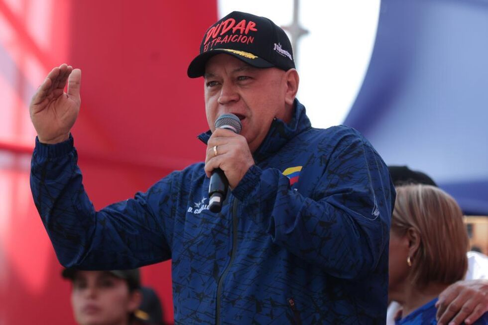 Diosdado Cabello, ministro do Interior venezuelano