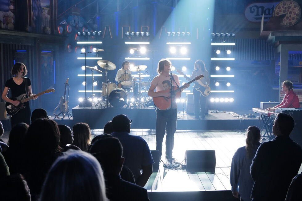 Atuação dos Geese no talkshow de Jimmy Kimmel Live!