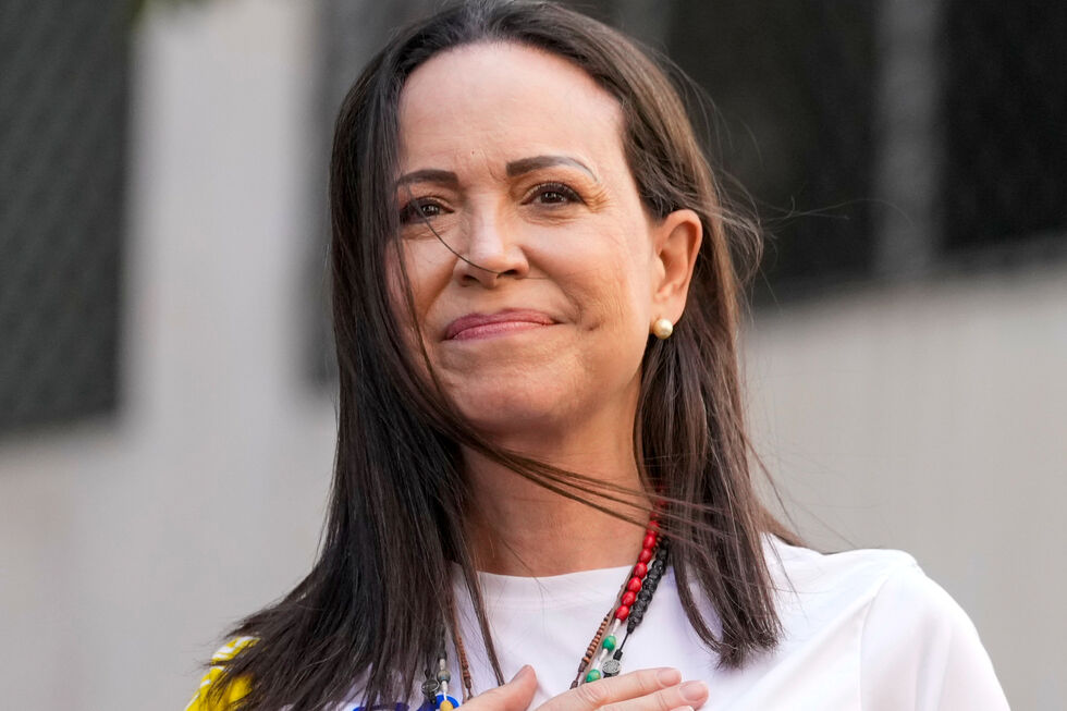 María Corina Machado, vencedora do Prémio Nobel da Paz