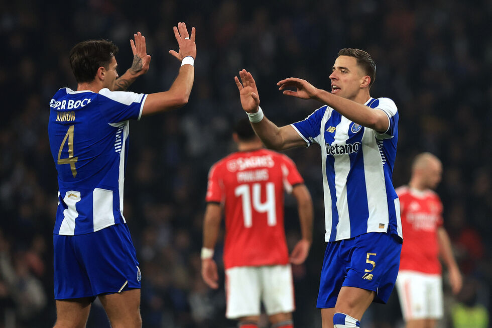 Bednarek marcou o golo do FC Porto