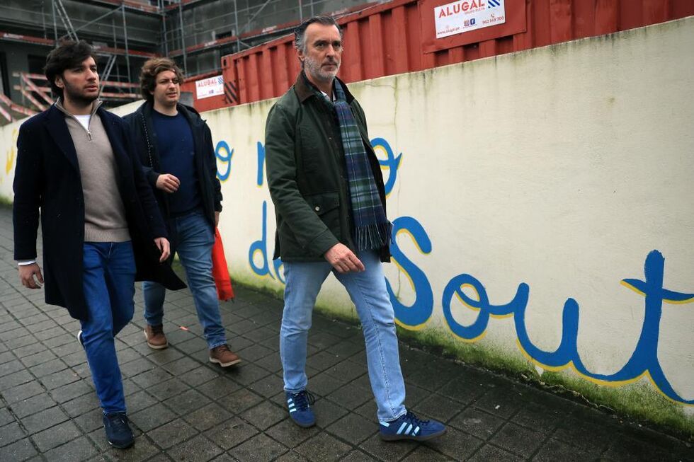 Cotrim Figueiredo em campanha para as presidenciais 