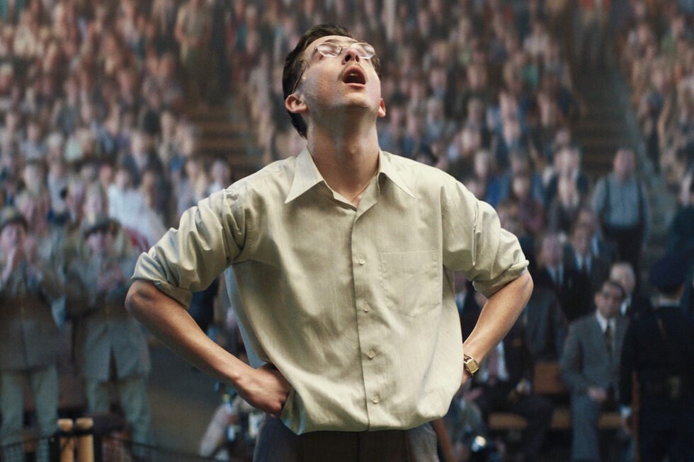 Timothée Chalamet interpreta o protagonista Marty Mauser em 'Marty Supreme'