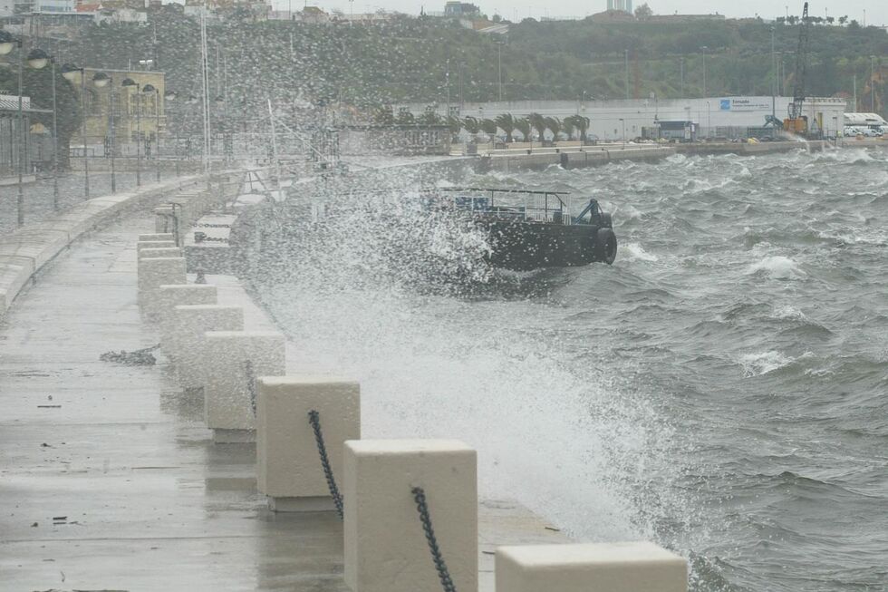 Agitação marítima pode ser forte