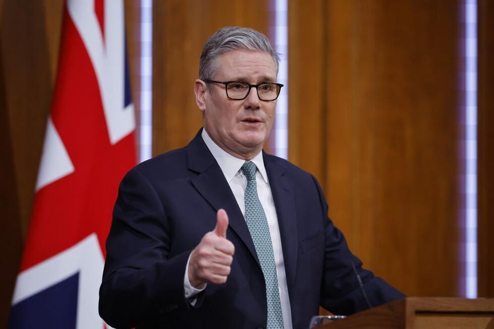O primeiro-ministro britânico, Keir Starmer