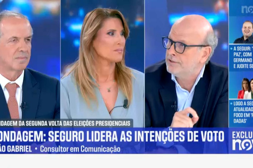 Sondagem aponta liderança de Seguro: "Eu acho que apesar de tudo Ventura vai crescer"