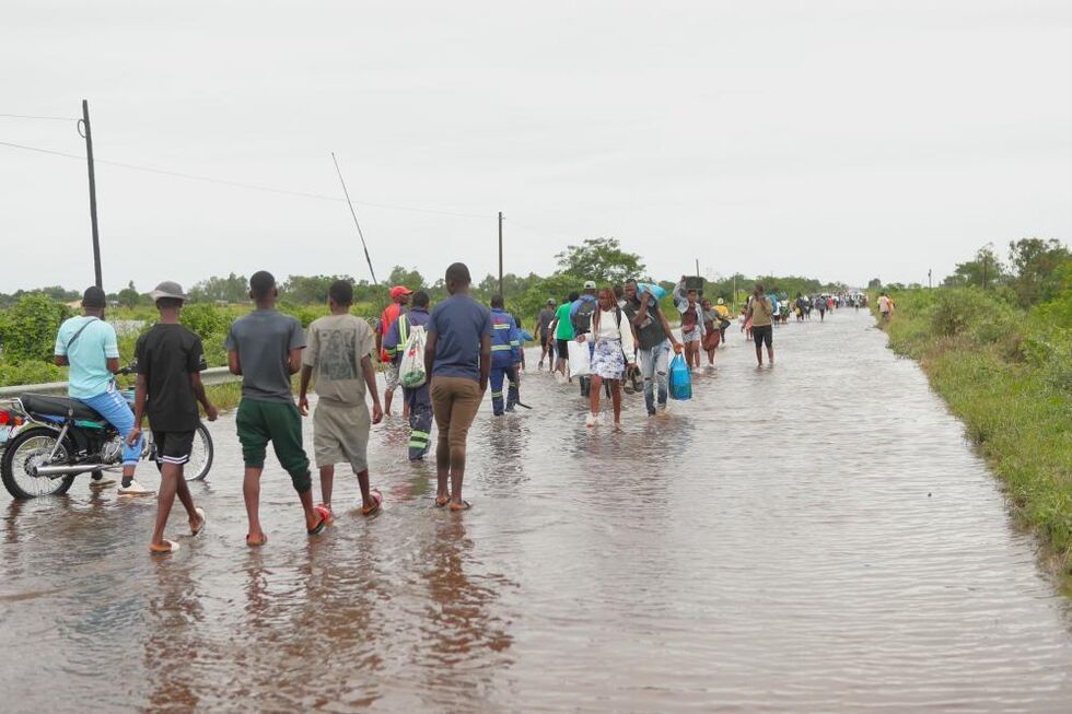 Moçambique tem sido muito afetado por cheias