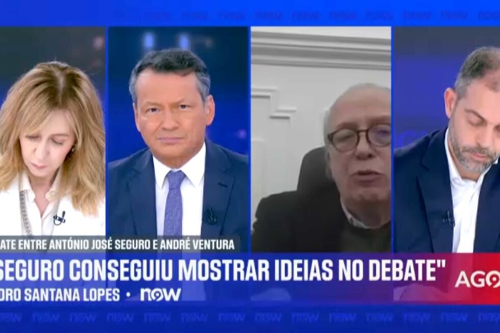 "Seguro aguentou-se bem e já veio com pose de presidente. Tentou remeter Ventura para o papel de líder partidário", diz Pedro Santana Lopes