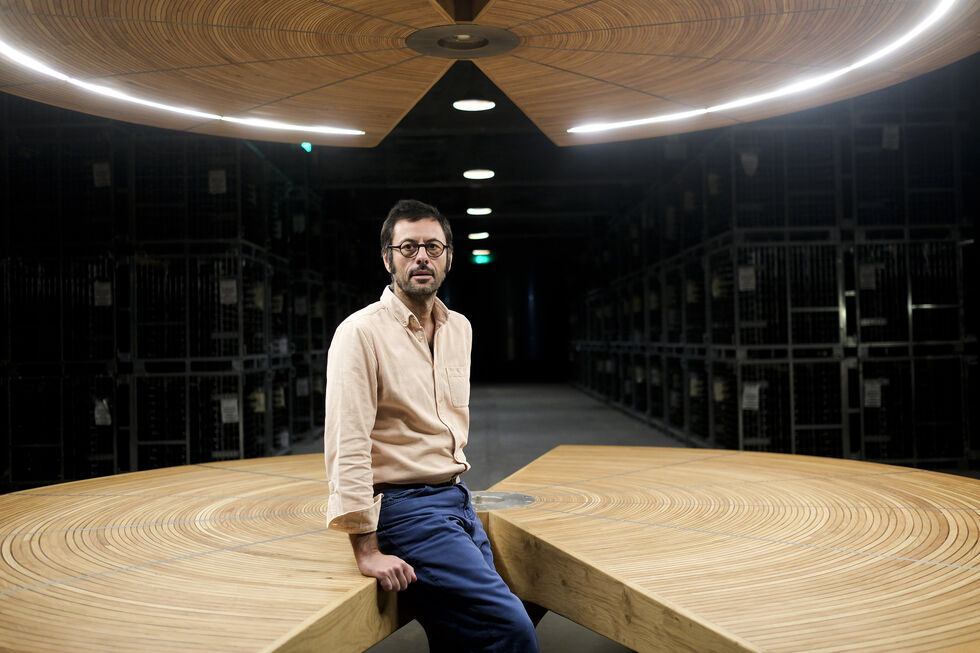 José Luís Moreira da Silva defende a produção sustentável de uvas no Esporão.
