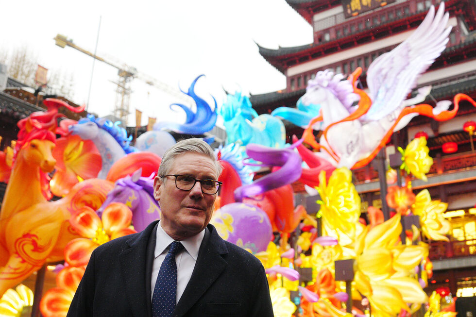 Keir Starmer visita a China