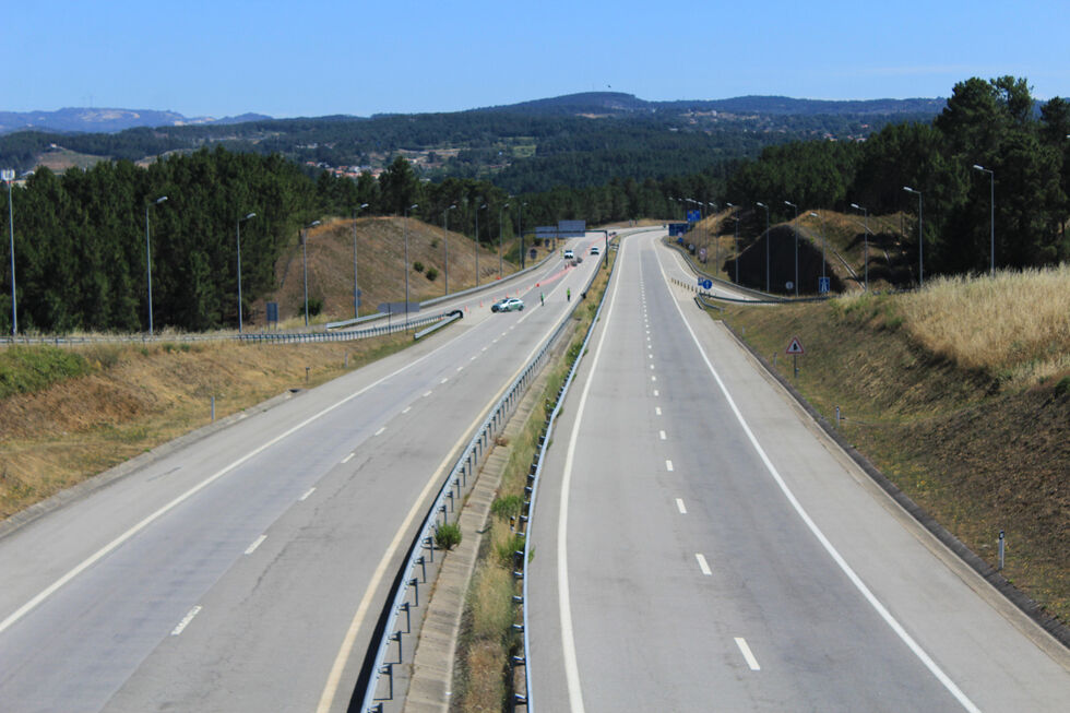 A24 cortada em Lamego devido a risco de derrocada por mau tempo