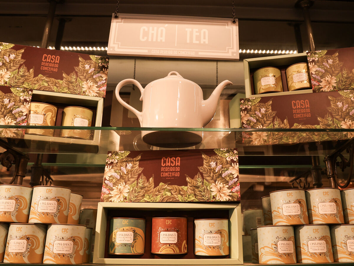 Nestas casas, o chá é rei
