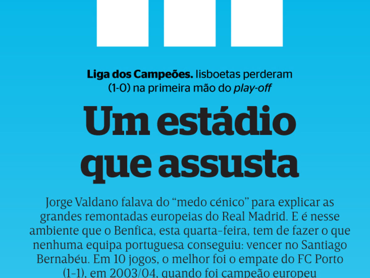 Santiago Bernabéu: um estádio que assusta