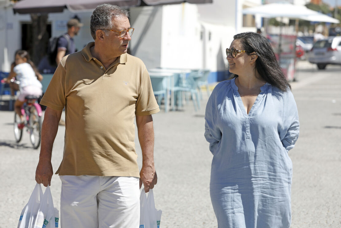 Dina Ventura e Margarida Freitas em passeio