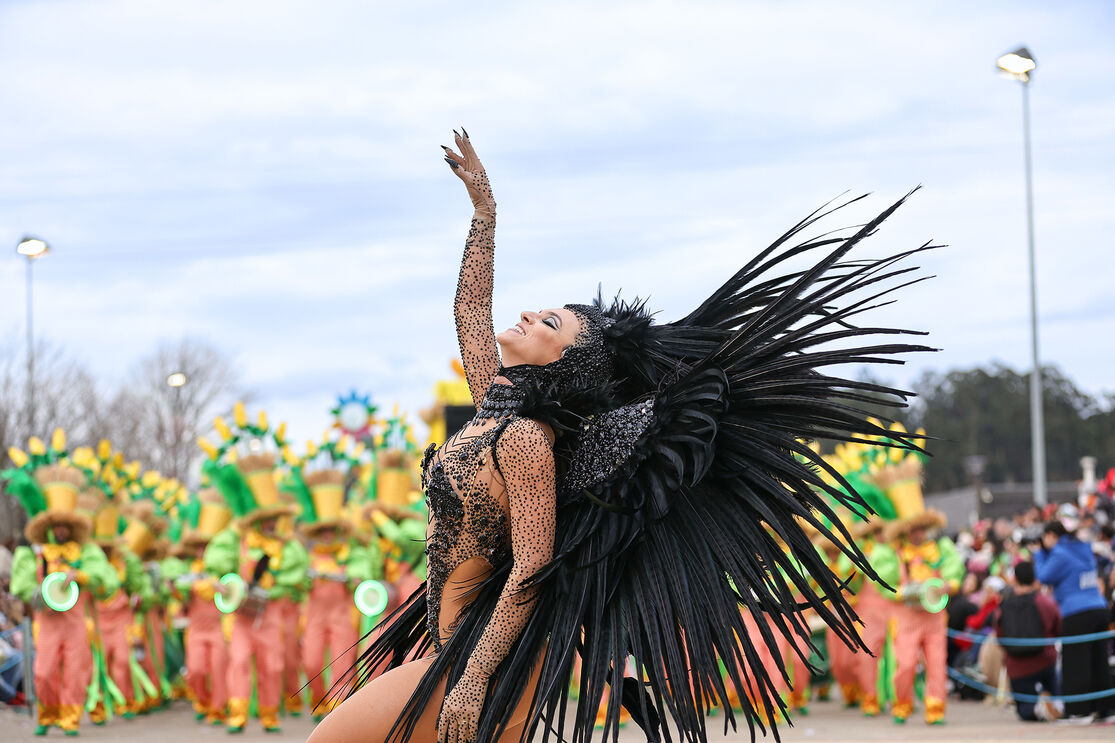 Foliões celebram o Carnaval em Estarreja, com mais de três mil figurantes