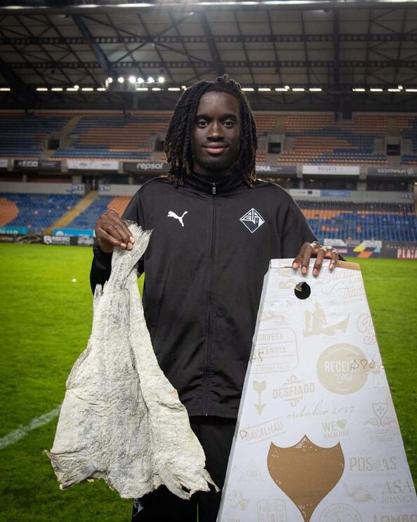 Beni levou um bacalhau para casa depois do jogo com o V. Guimarães