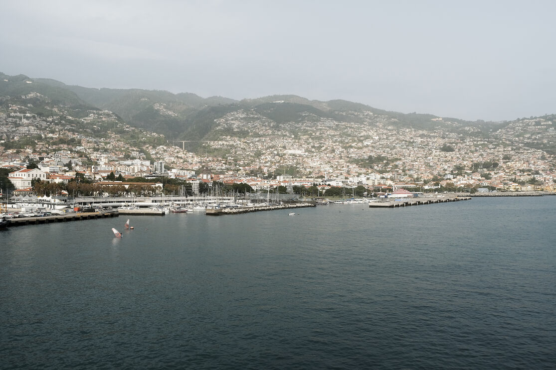 Vista da cidade do Funchal, na Madeira