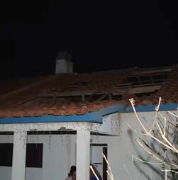 Família abandona habitação após ver casa ser destruída pelo mau tempo na Marinha Grande