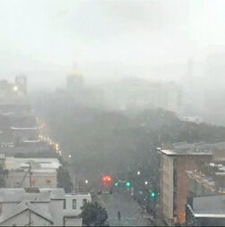 Nevão histórico atinge Savannah enquanto EUA enfrentam uma grande tempestade de inverno