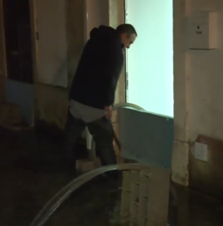 Mau tempo deixa Portalegre coberto de lama