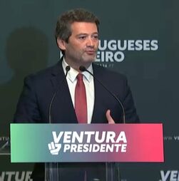 Presidenciais: André Ventura agradece a eleitores que acreditaram 'num país diferente'