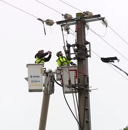 Mau tempo: E-Redes investiga acidente de trabalho mortal em Leiria