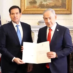 Netanyahu reuniu-se com Marco Rubio antes de encontro com Trump na Casa Branca