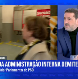 Declarações de André Ventura sobre demissão da MAI foram 'um bocadinho pouco mais que patéticas', diz Hugo Soares 